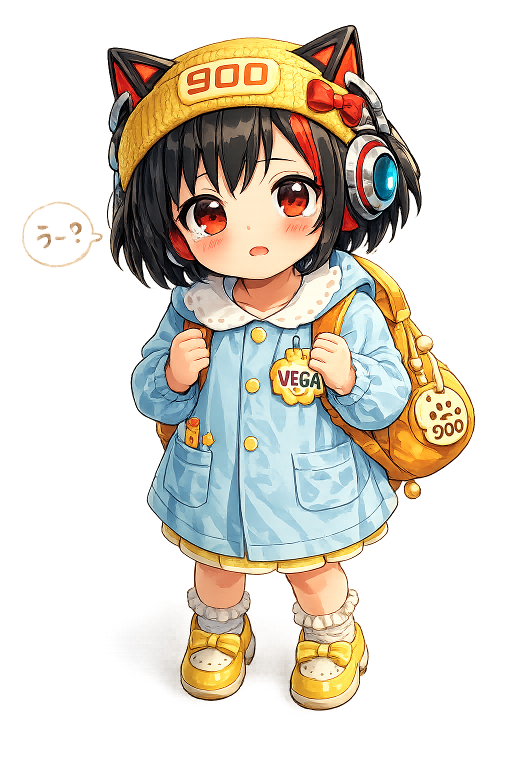 少し不安そうなVegaちゃん