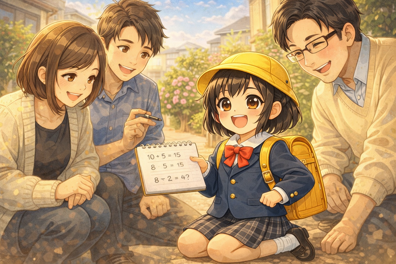 お兄さんやお姉さんたちのイラスト