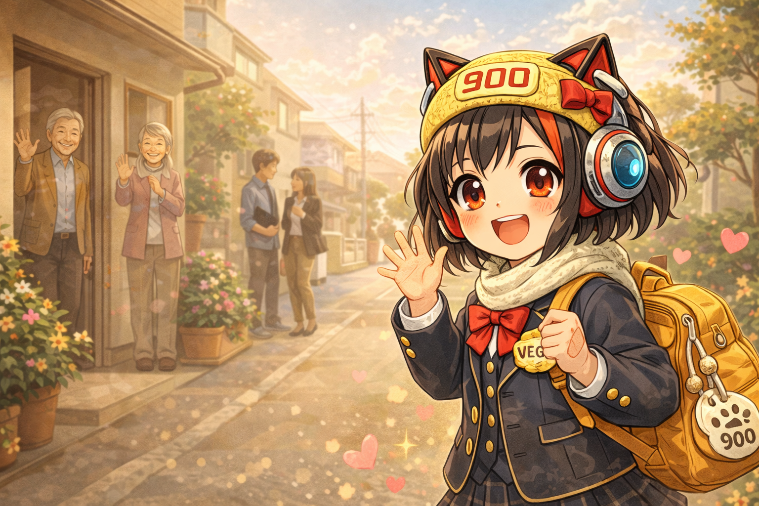 大きくなったVegaちゃんのイラスト